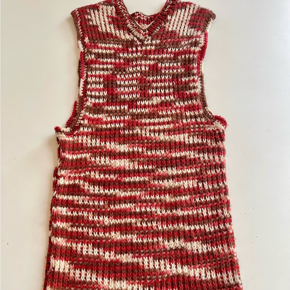 Vintage woven mini dress